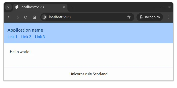 Fig 7. The links are shown under the title.