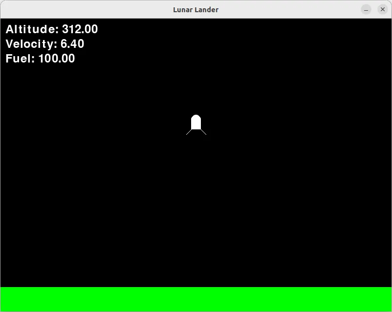 Fig 3. -- Lunar Lander with legs and dome.