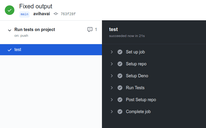 All the steps in a workflow have been succesfully completed All the steps in a workflow have been succesfully completed.