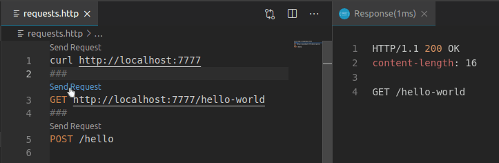 Rest client plugin example, distinct queries are separated by three hashes (#). Rest client plugin example, distinct queries are separated by three hashes (#).