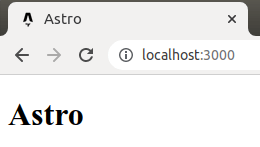 Figure 1 -- Astro running in a container using Docker Compose. Figure 1 -- Astro running in a container using Docker Compose.